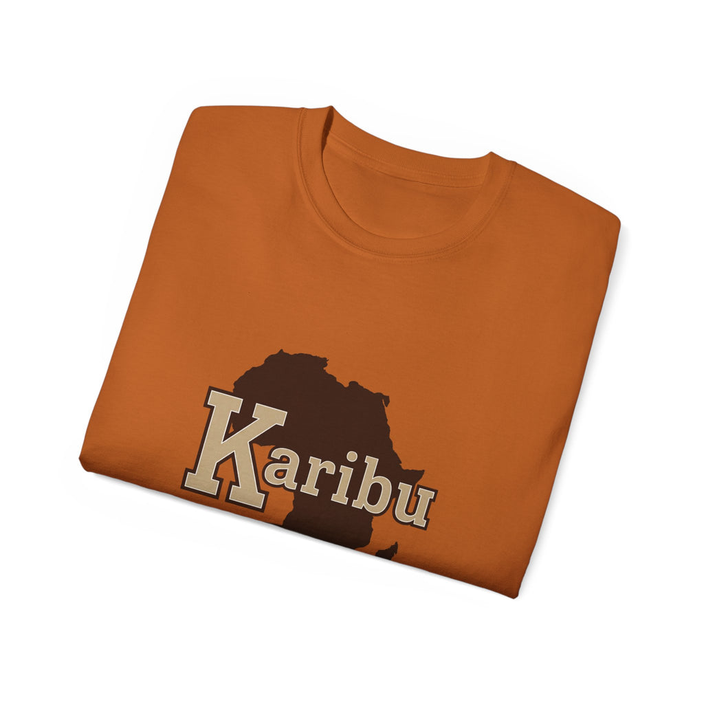 Karibu Africa Map T-Shirt — Est. 2018 Welcome Tee