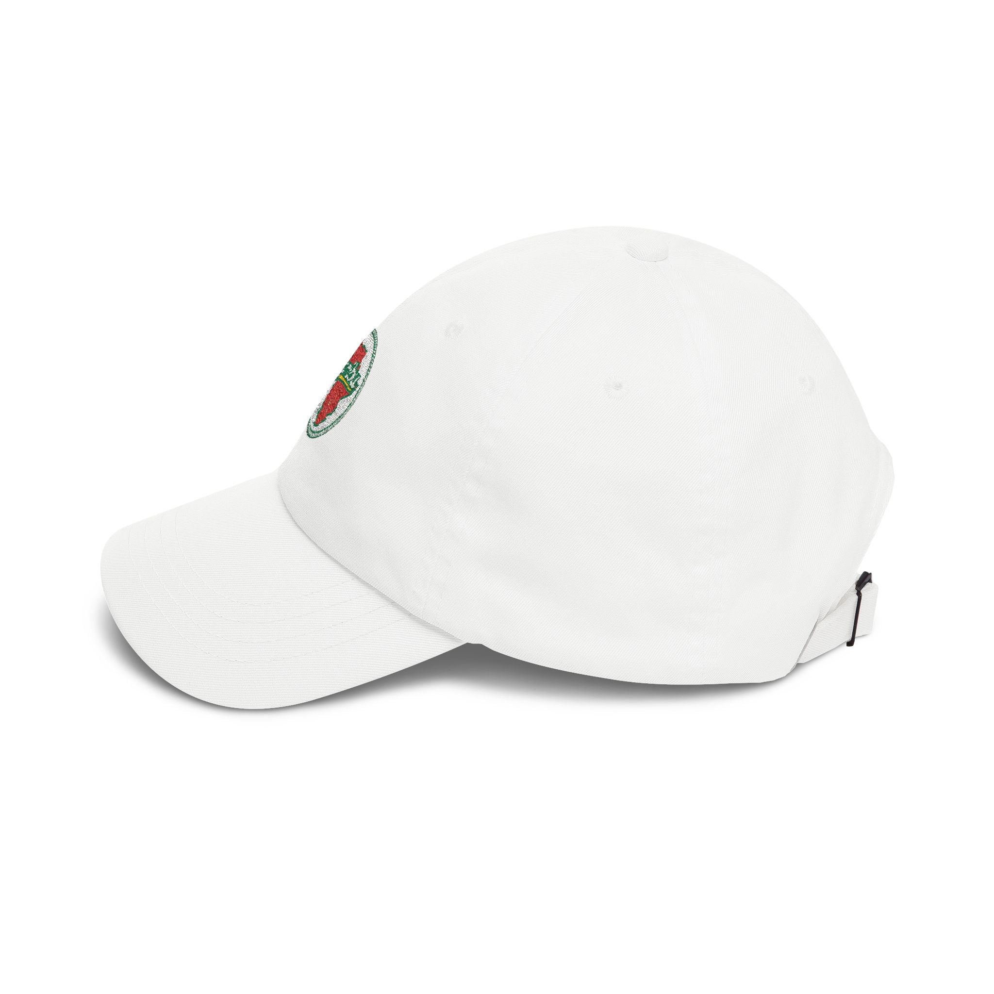 Dad Cap — Retro Strawberry 'Karibu' Embroidered Baseball Hat