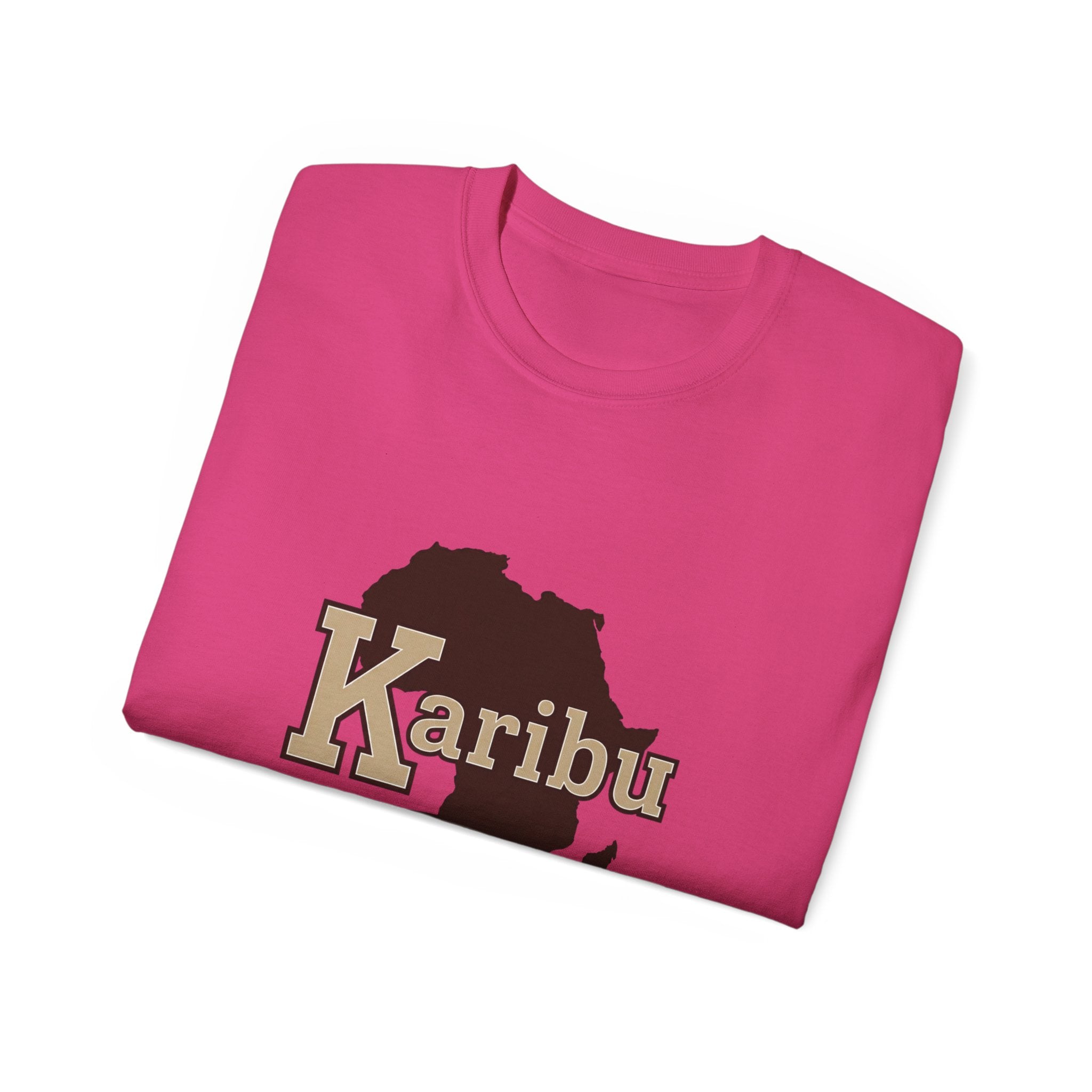 Karibu Africa Map T-Shirt — Est. 2018 Welcome Tee
