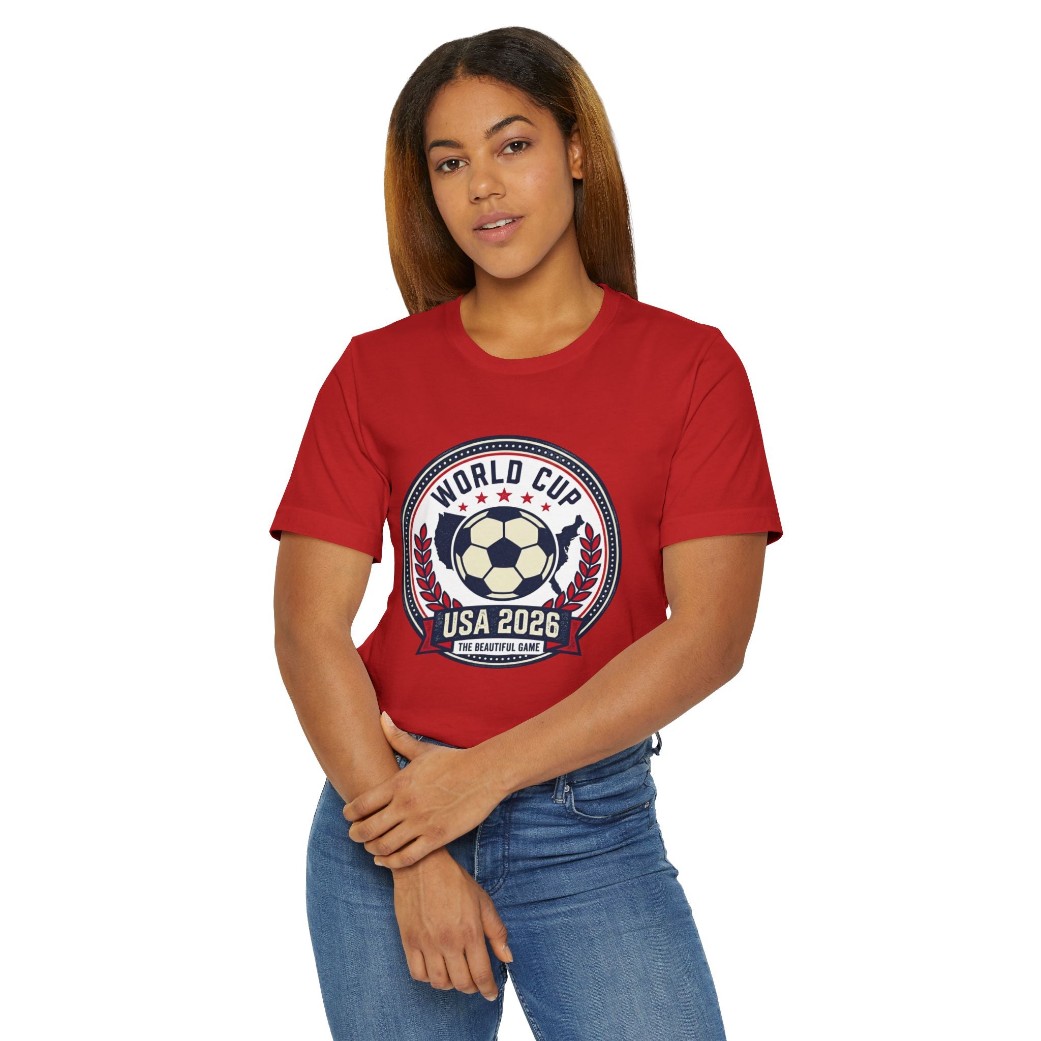 World Cup USA 2026 Soccer T-Shirt – 'The Beautiful Game' Fan Tee
