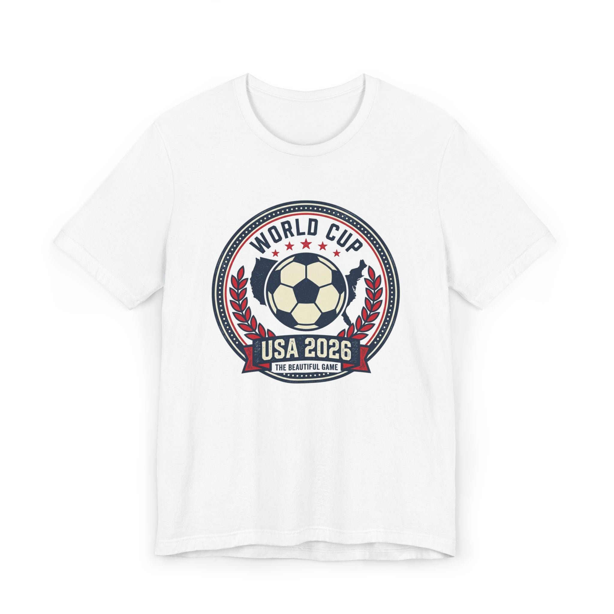 World Cup USA 2026 Soccer T-Shirt – 'The Beautiful Game' Fan Tee