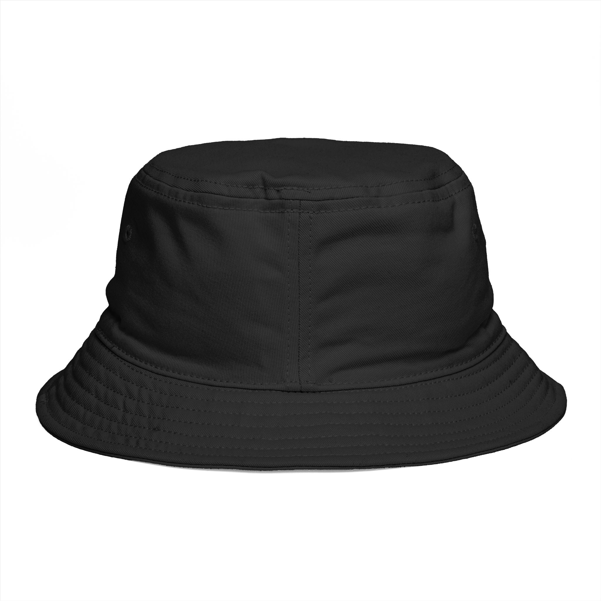 Tropical Palm Bucket Hat — Vintage Beach Sunset Design