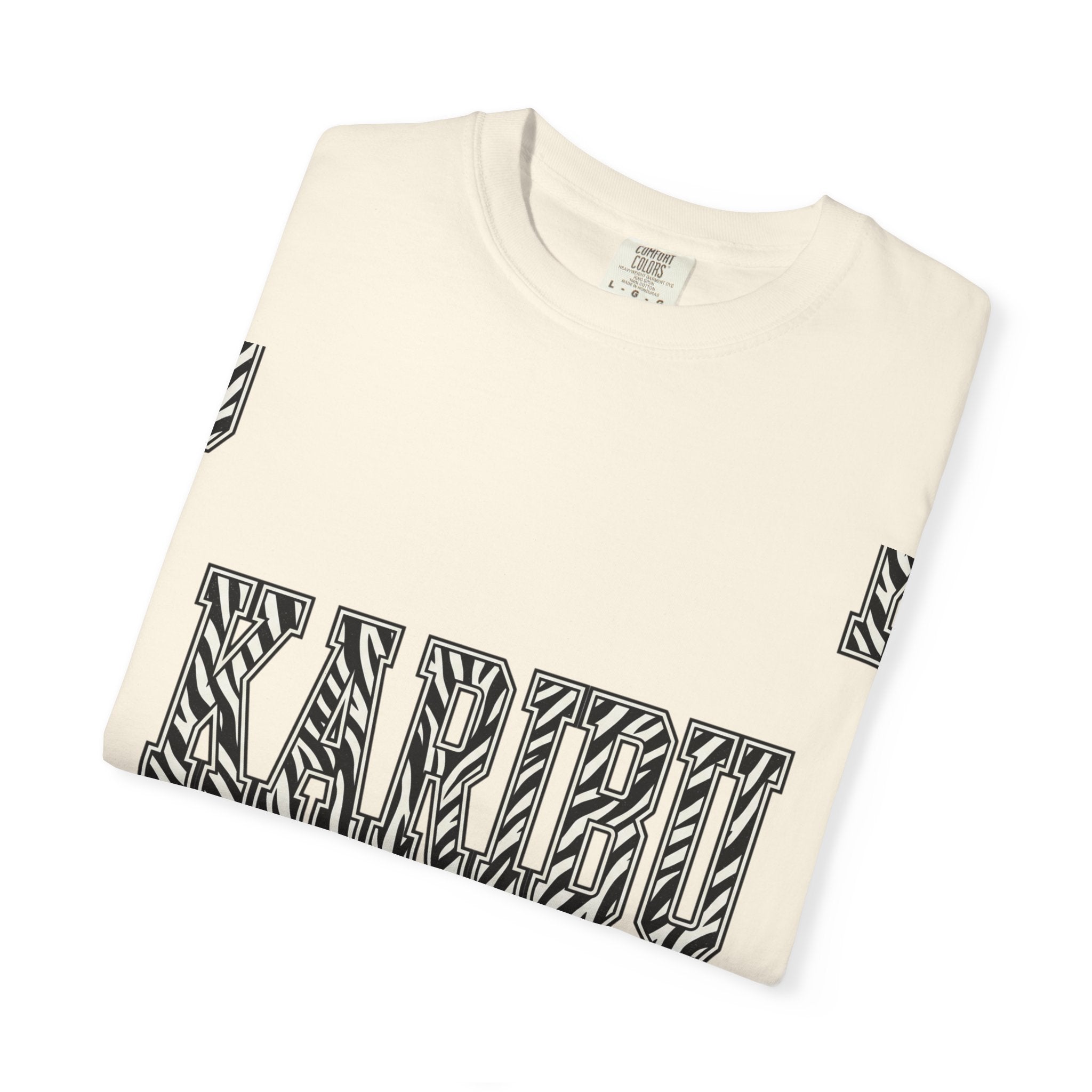 Karibu Zebra-Pattern T-Shirt