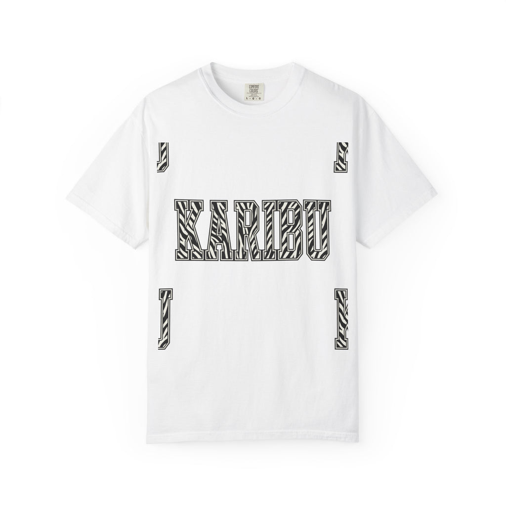 Karibu Zebra-Pattern T-Shirt