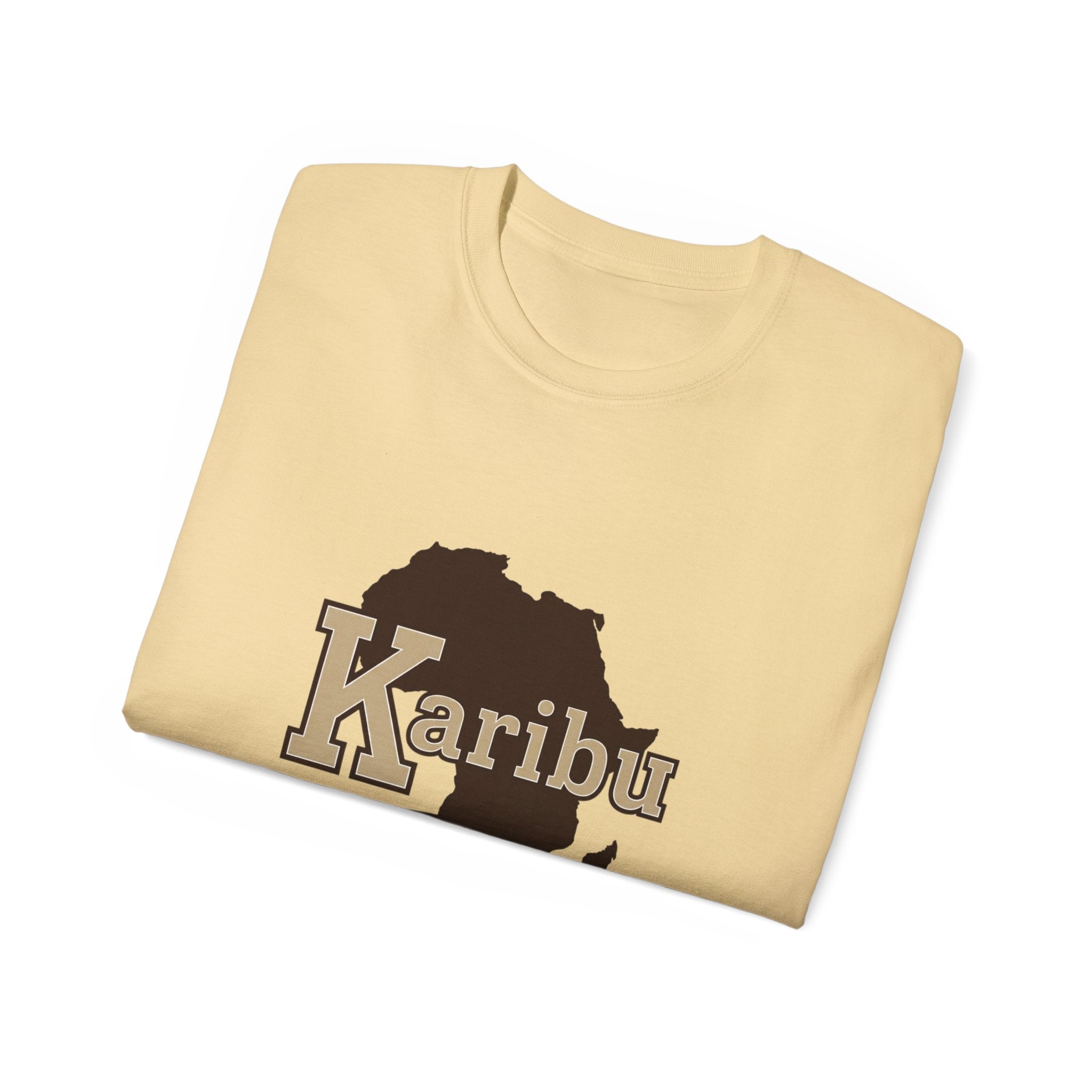 Karibu Africa Map T-Shirt — Est. 2018 Welcome Tee