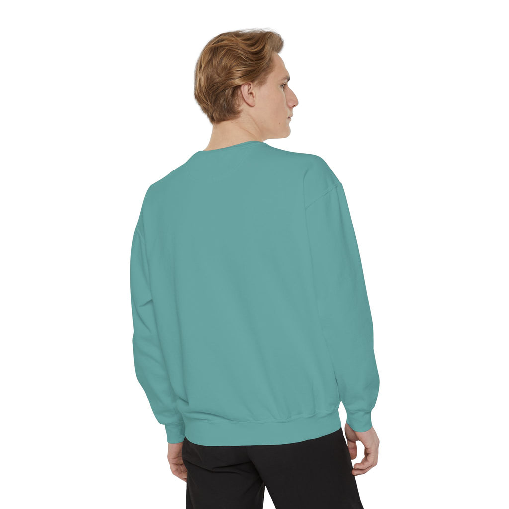 Karibu Crewneck Sweatshirt – Vintage Collegiate Est. 2018 Garment-Dyed Pullover