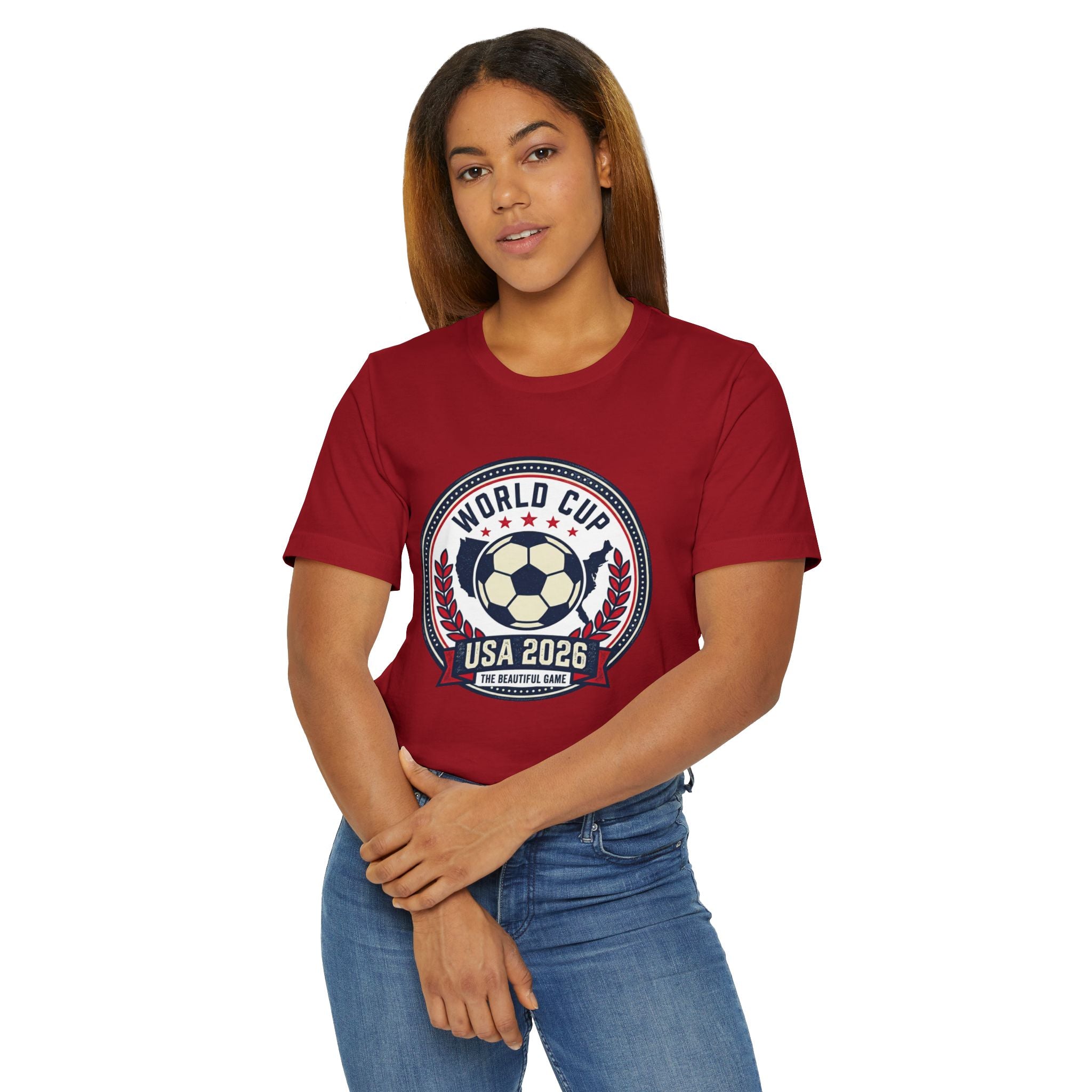 World Cup USA 2026 Soccer T-Shirt – 'The Beautiful Game' Fan Tee