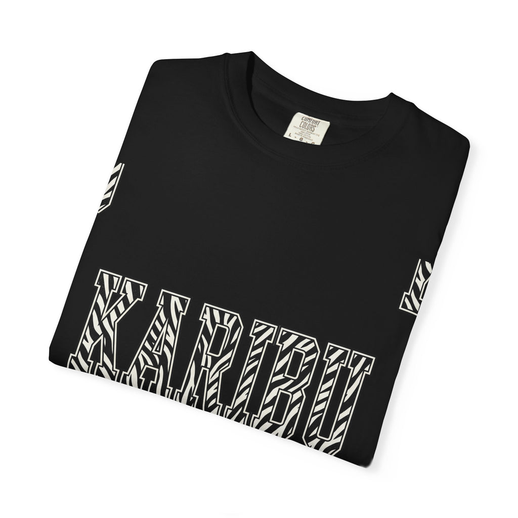 Karibu Zebra-Pattern T-Shirt