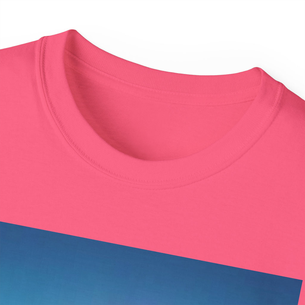 Retro Sunset Road T-Shirt — Neon Palm Beach Vibe