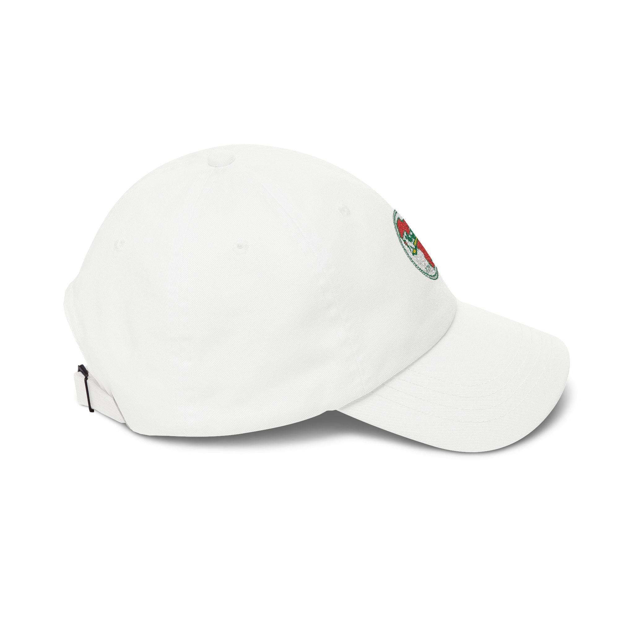 Dad Cap — Retro Strawberry 'Karibu' Embroidered Baseball Hat