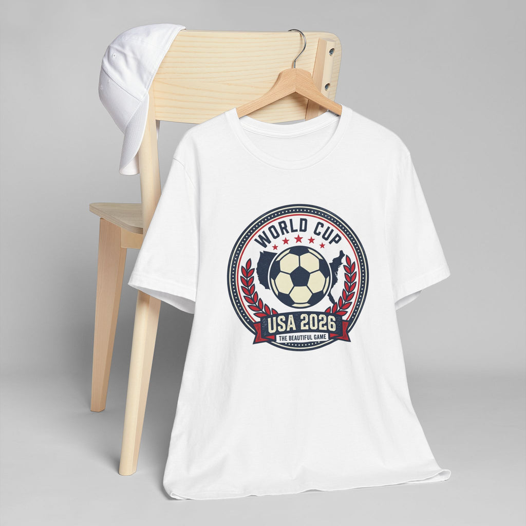 World Cup USA 2026 Soccer T-Shirt – 'The Beautiful Game' Fan Tee