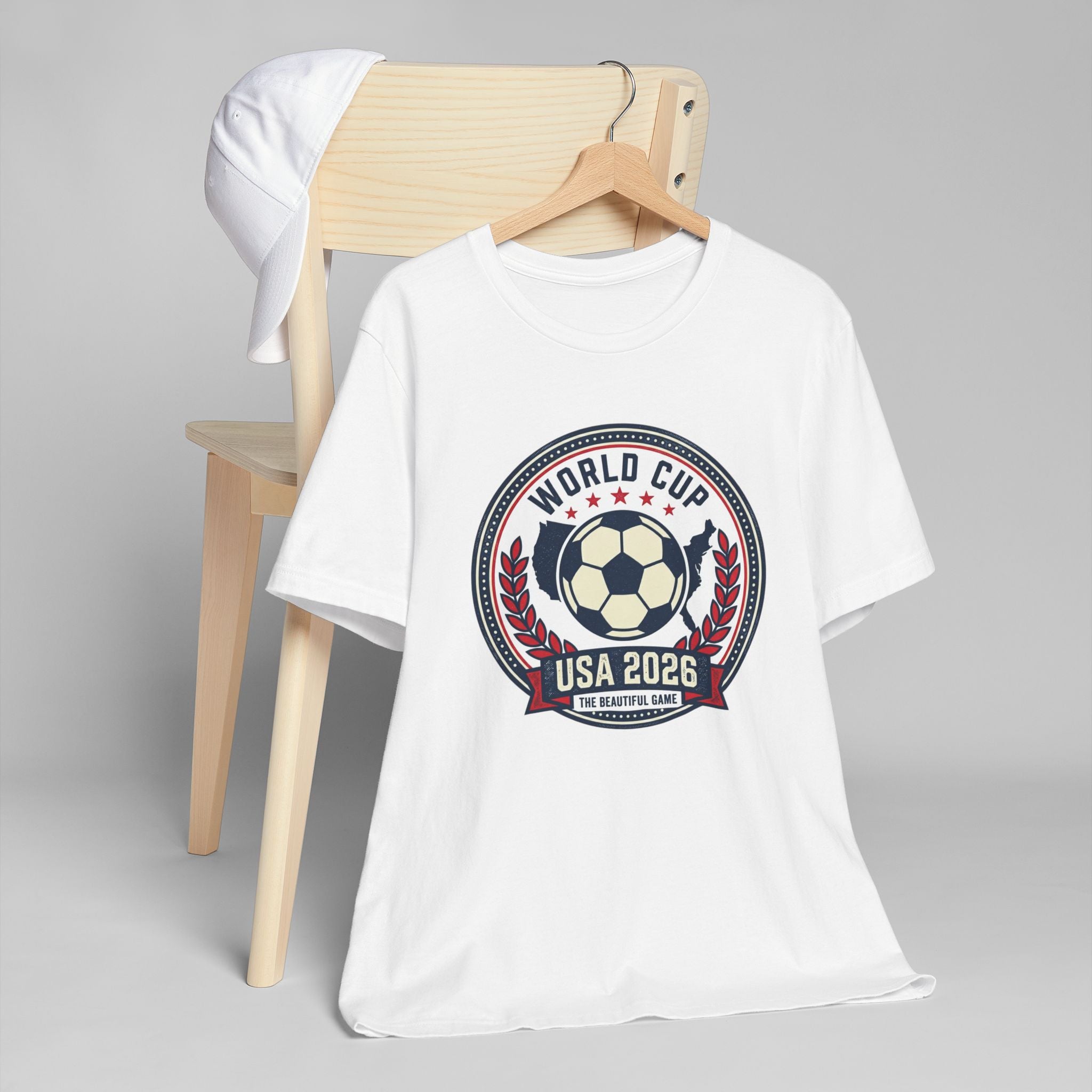 World Cup USA 2026 Soccer T-Shirt – 'The Beautiful Game' Fan Tee