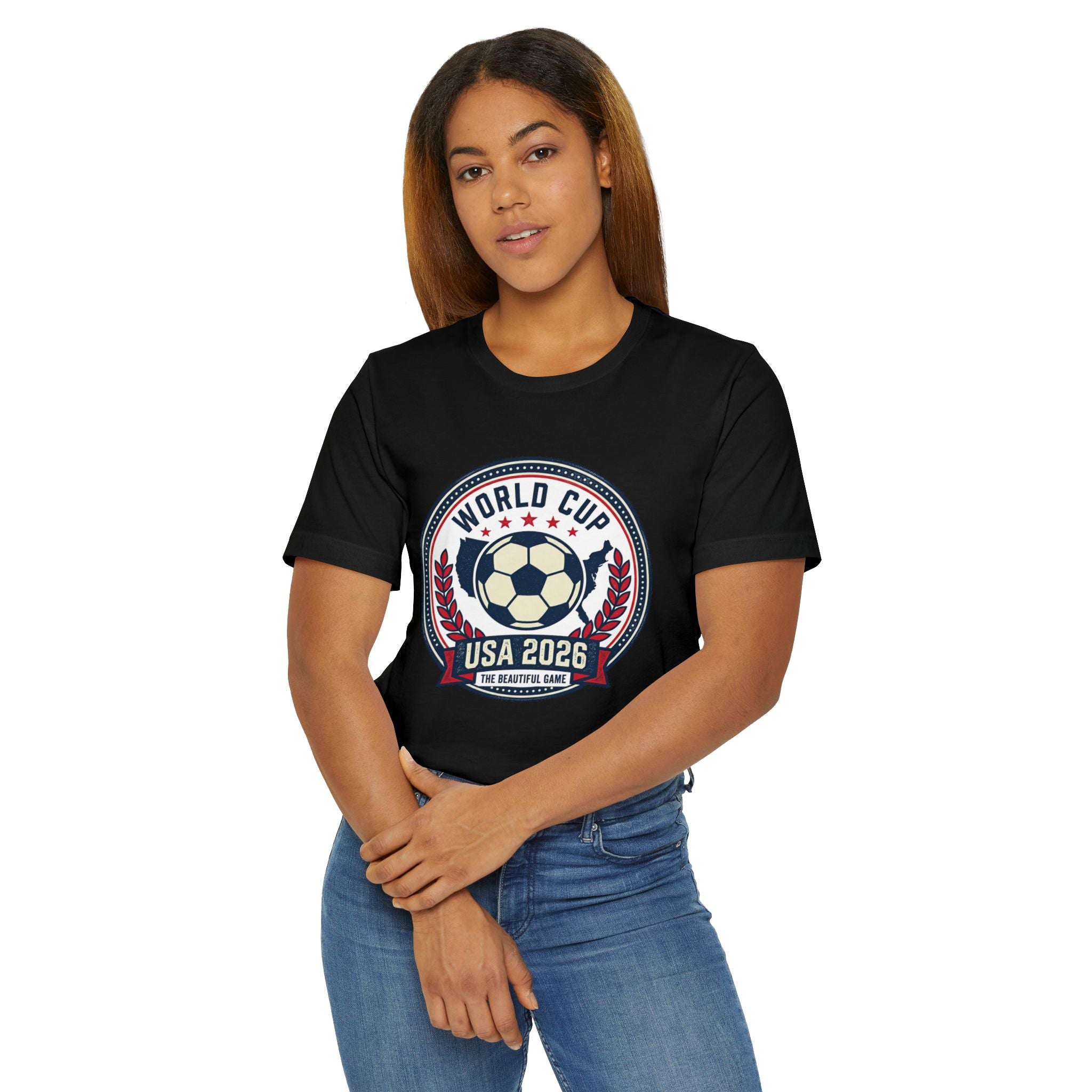 World Cup USA 2026 Soccer T-Shirt – 'The Beautiful Game' Fan Tee
