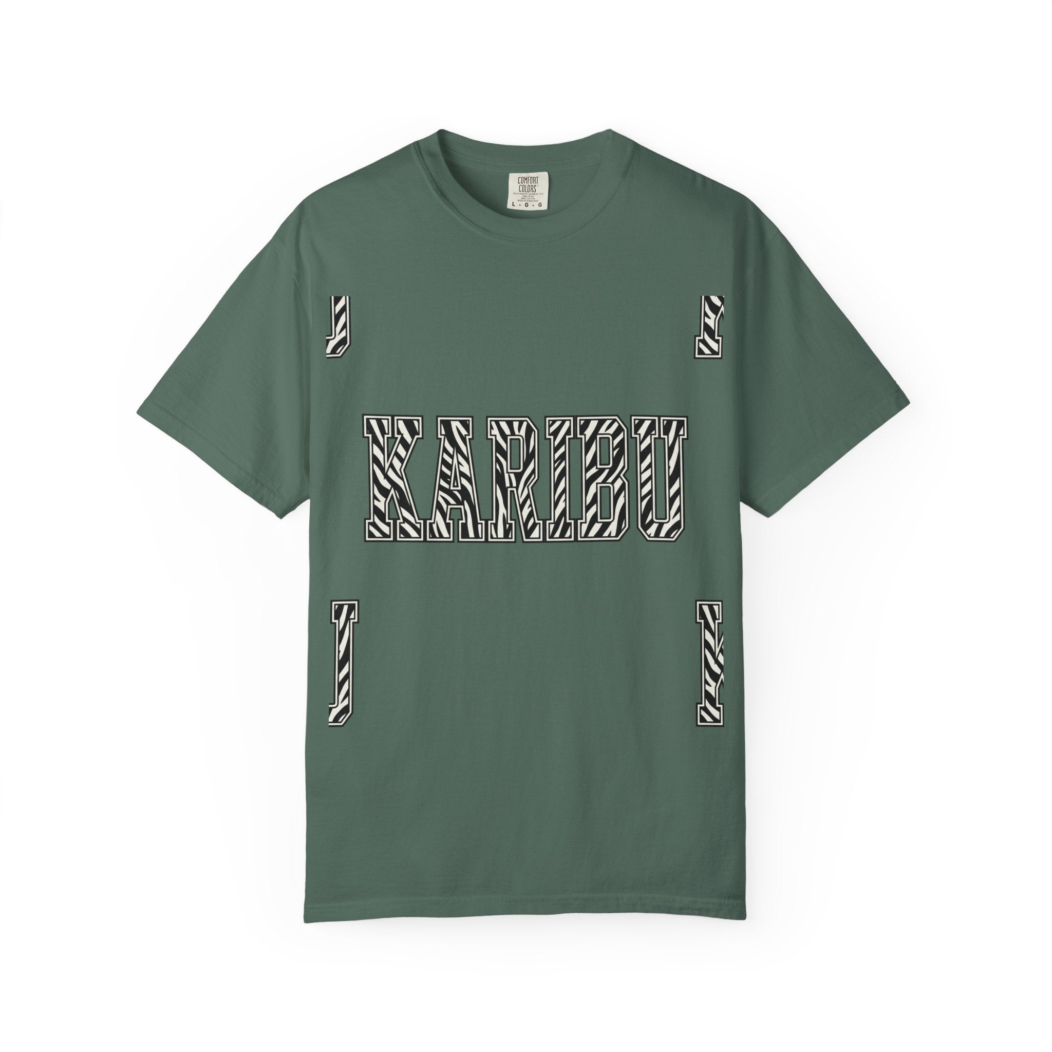 Karibu Zebra-Pattern T-Shirt