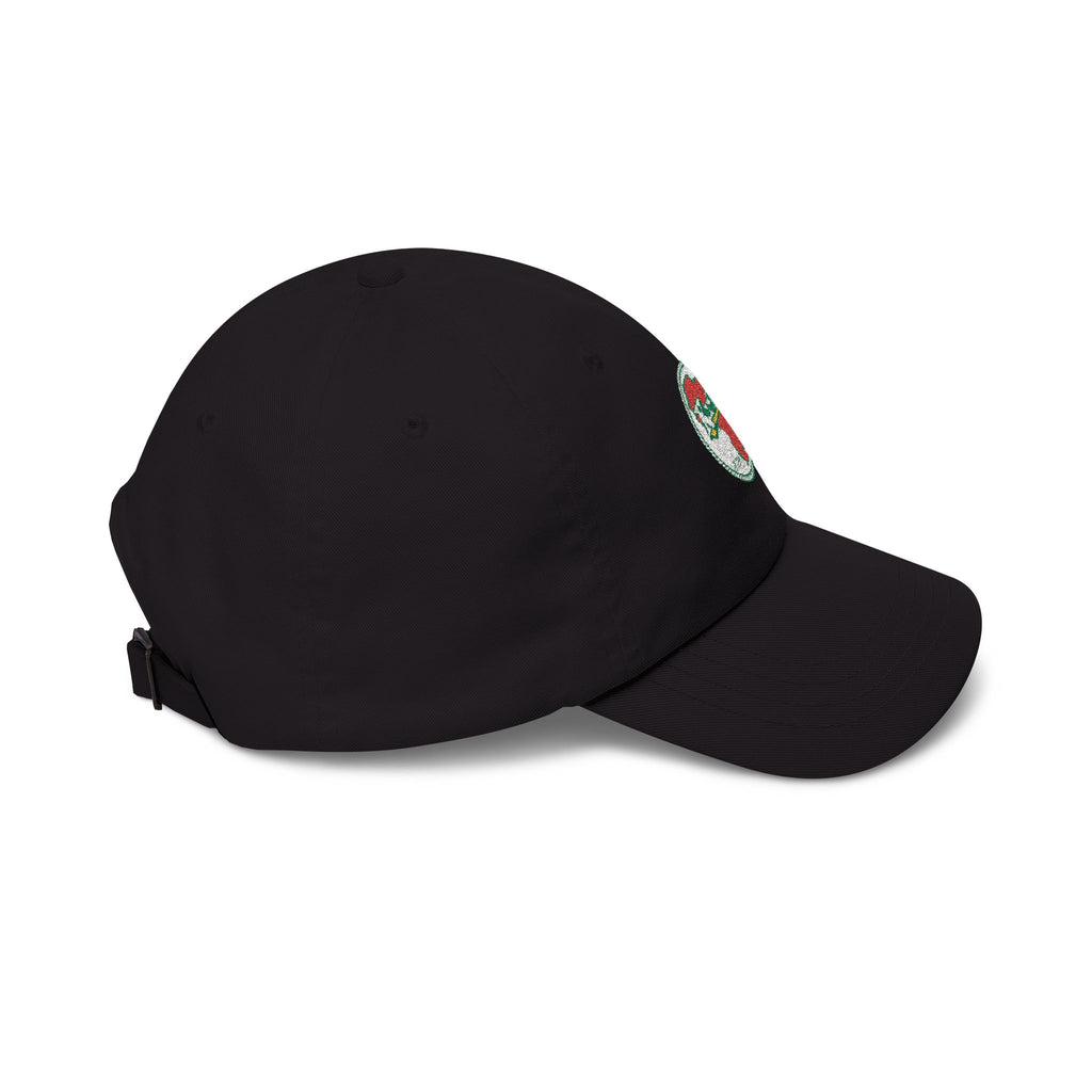 Dad Cap — Retro Strawberry 'Karibu' Embroidered Baseball Hat