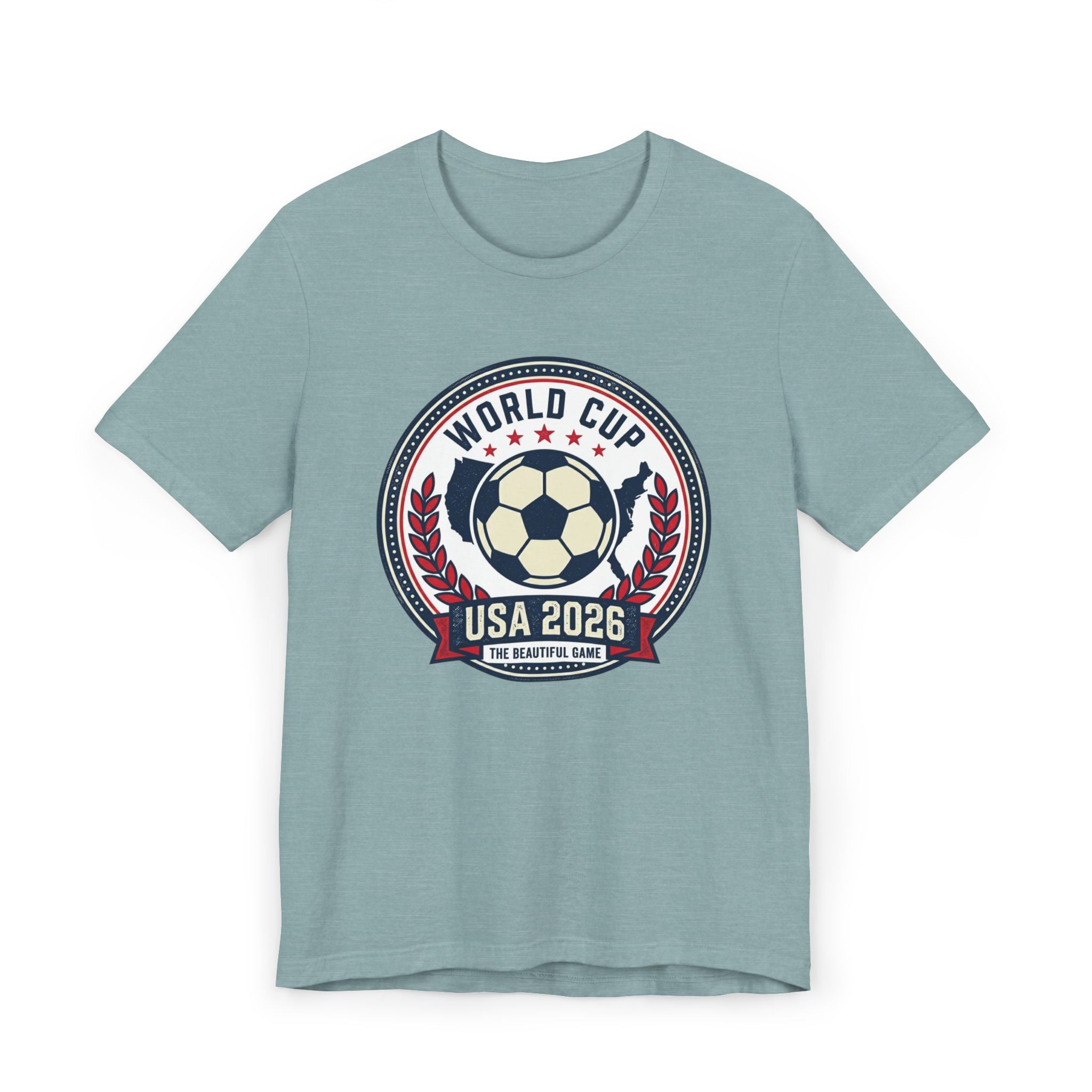 World Cup USA 2026 Soccer T-Shirt – 'The Beautiful Game' Fan Tee