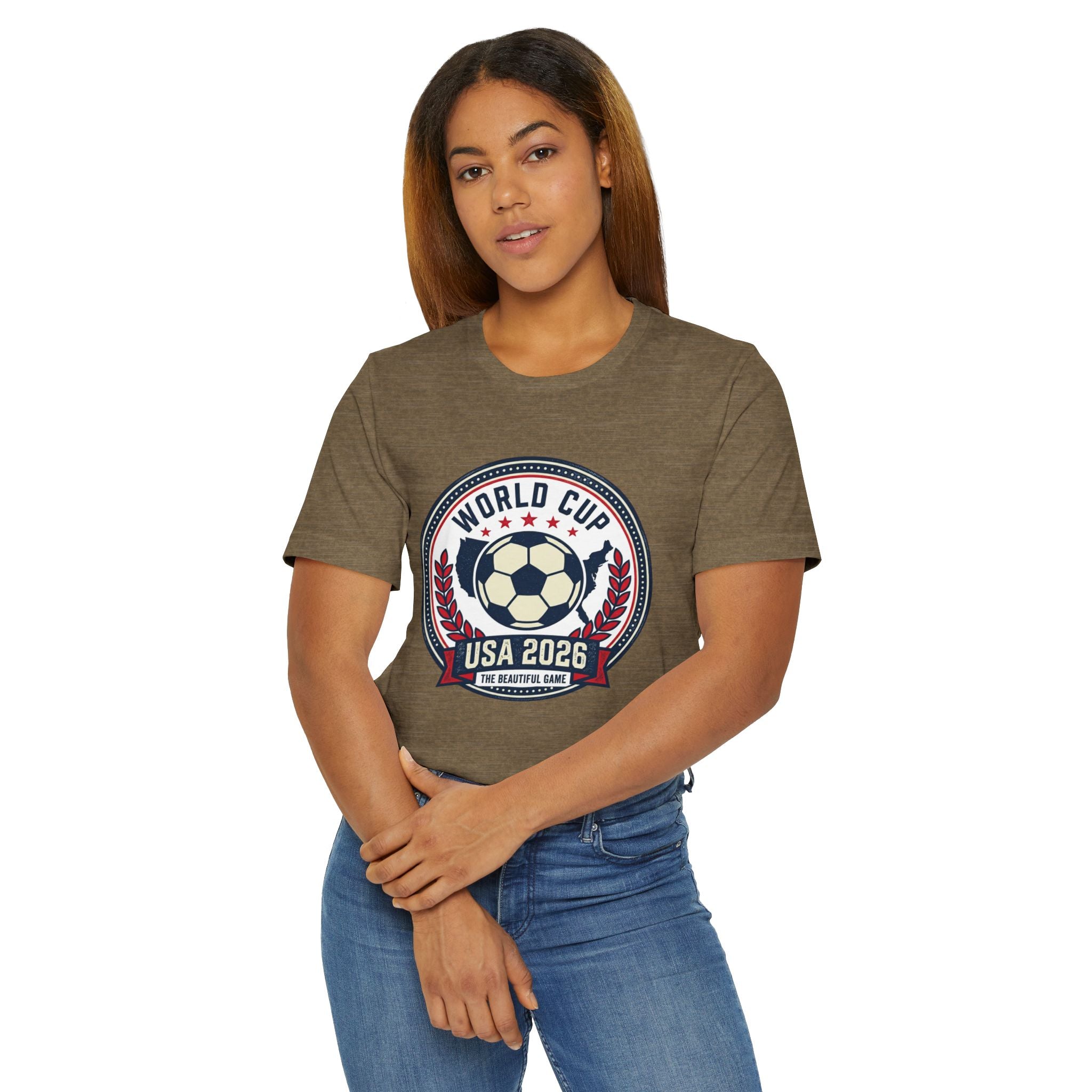World Cup USA 2026 Soccer T-Shirt – 'The Beautiful Game' Fan Tee