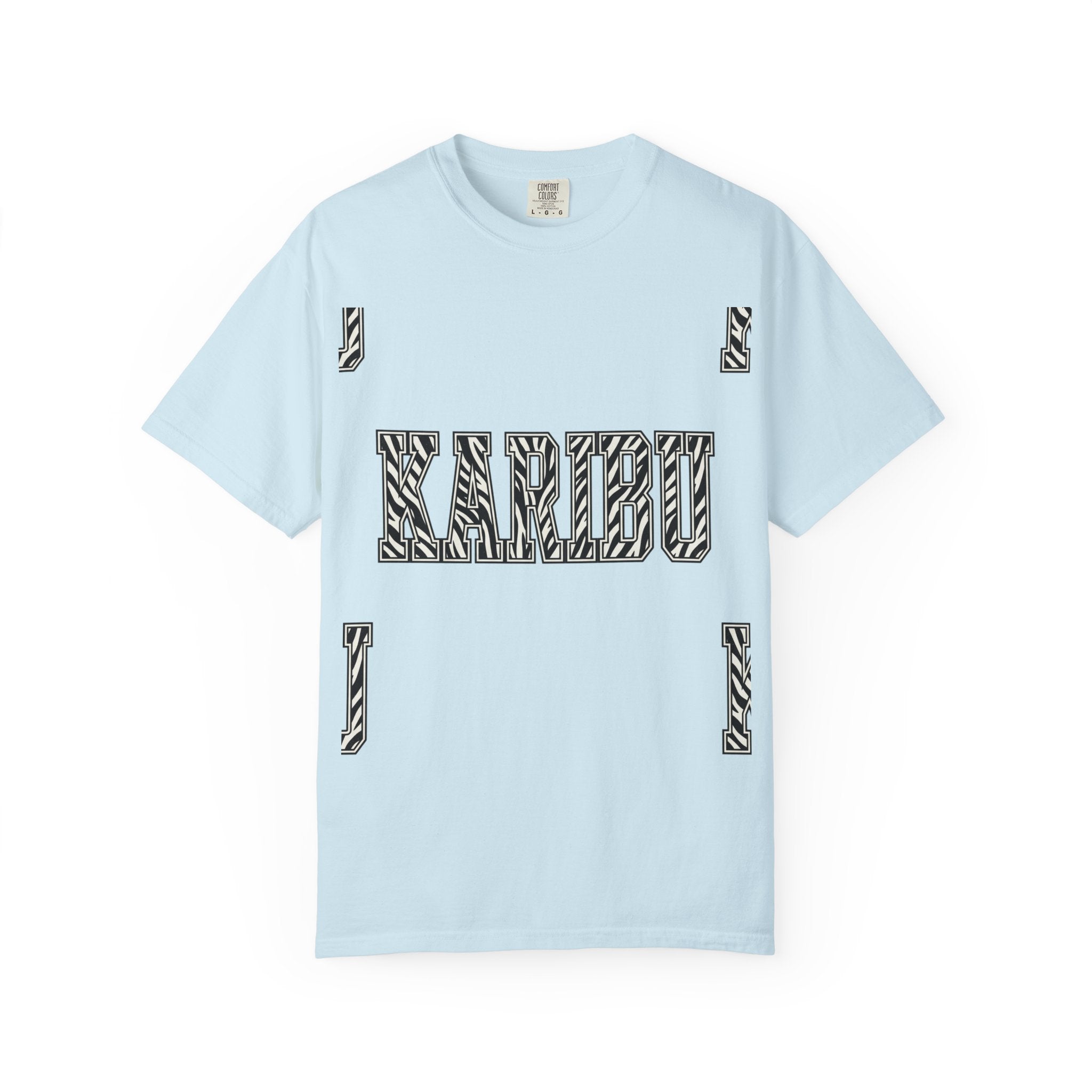 Karibu Zebra-Pattern T-Shirt