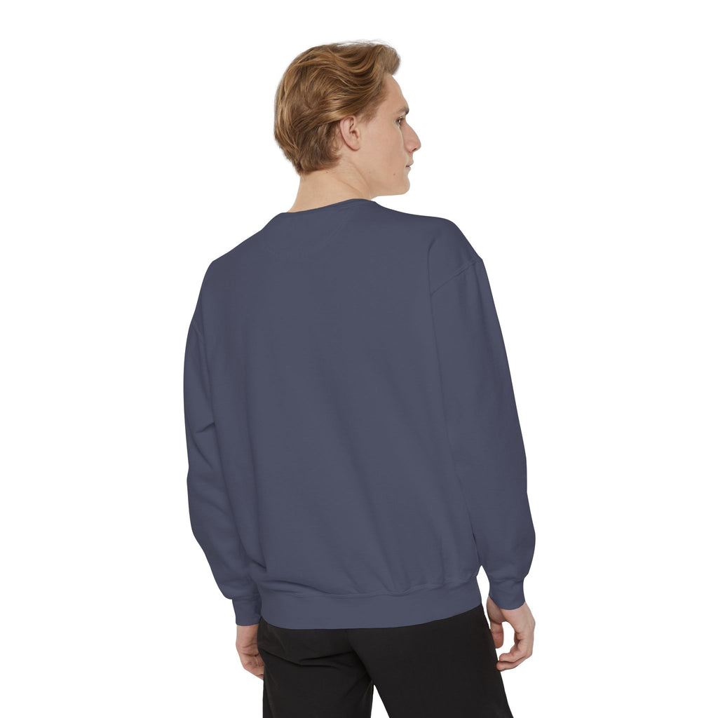 Karibu Crewneck Sweatshirt – Vintage Collegiate Est. 2018 Garment-Dyed Pullover