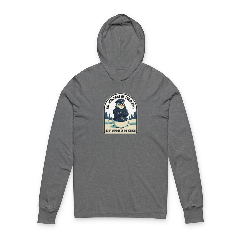 Long Sleeve Tee — 'Be Stronger Than Your Storm' Graphic Hooded Tee
