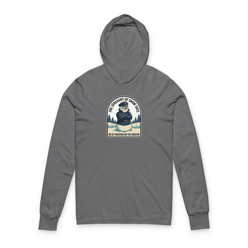 Long Sleeve Tee — 'Be Stronger Than Your Storm' Graphic Hooded Tee