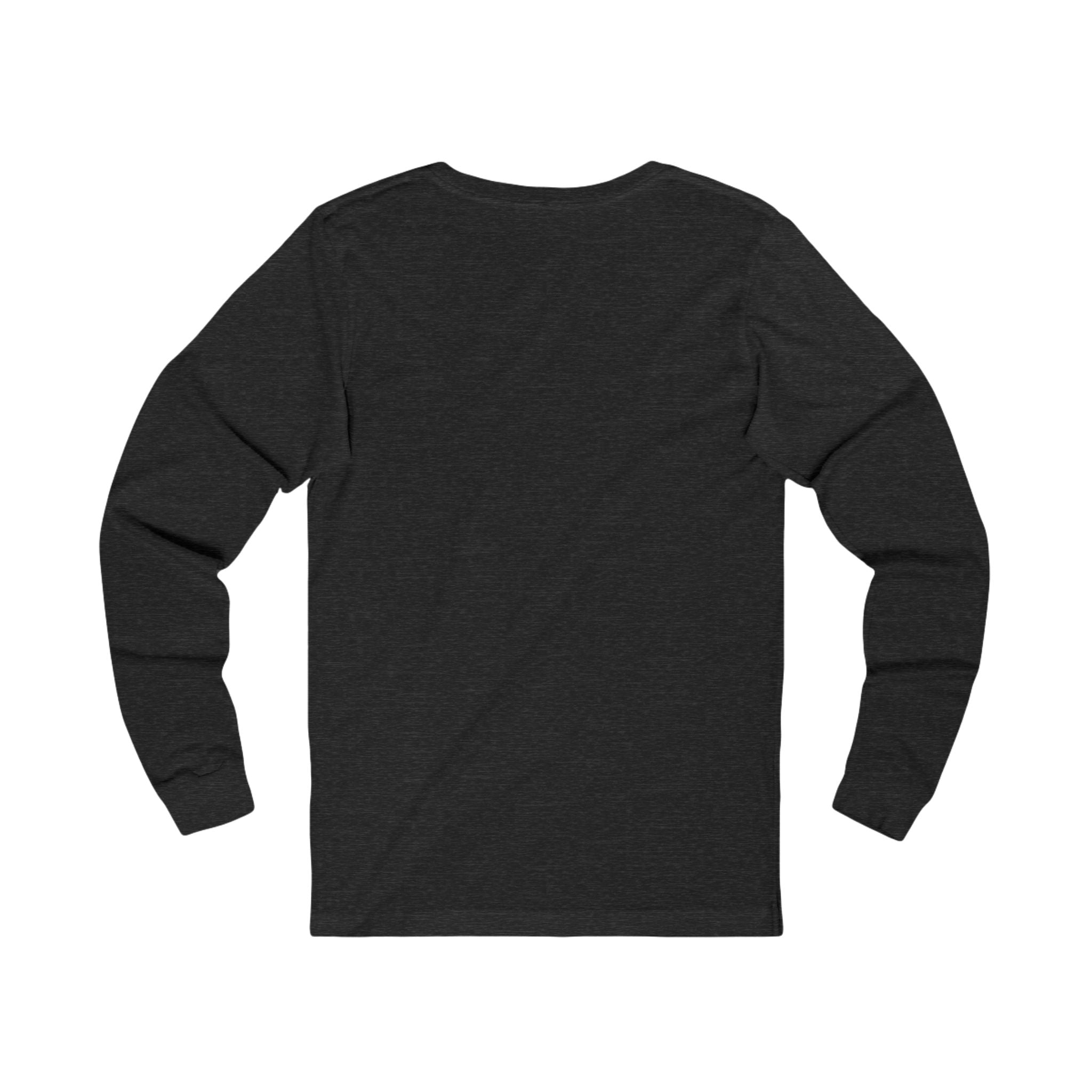Karibu Vertical Repeat Long Sleeve Tee — Swahili Welcome Graphic Shirt
