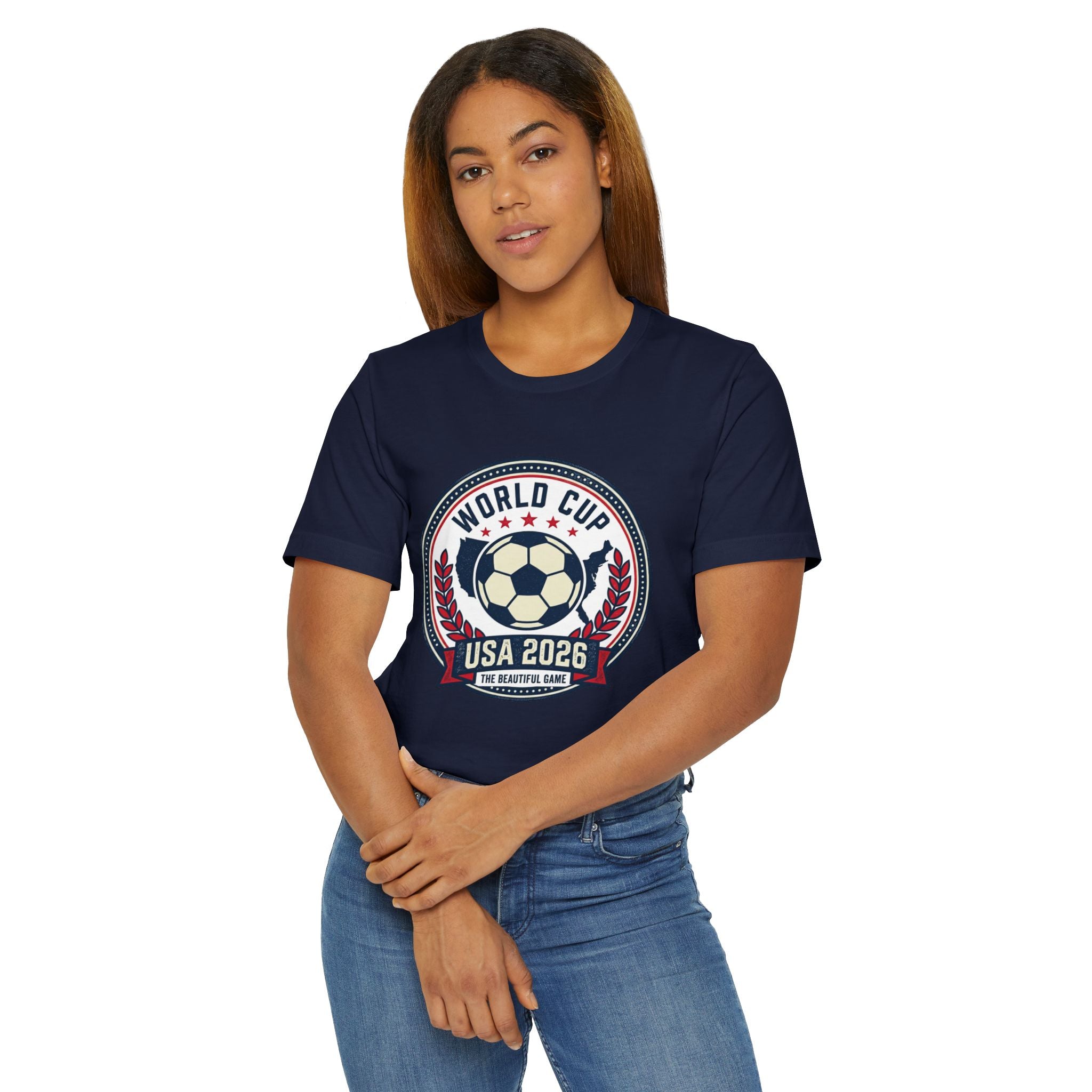 World Cup USA 2026 Soccer T-Shirt – 'The Beautiful Game' Fan Tee