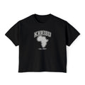 Karibu Africa Boxy Tee – Women's Graphic T-Shirt (Est. 2018)