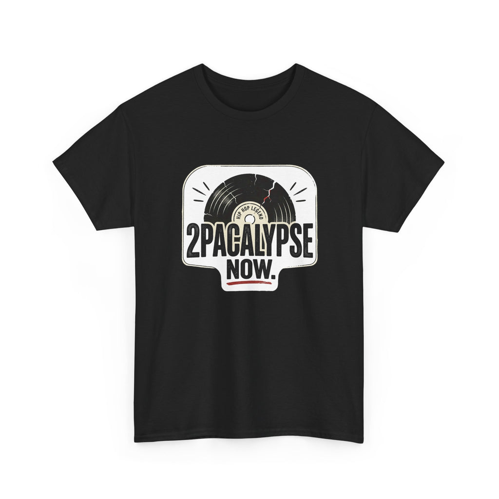 2Pacalypse Now Vinyl Tee — Retro Hip Hop Graphic T-Shirt
