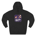 Hoodie - Karibu Retro Wave Logo Fleece Hoodie
