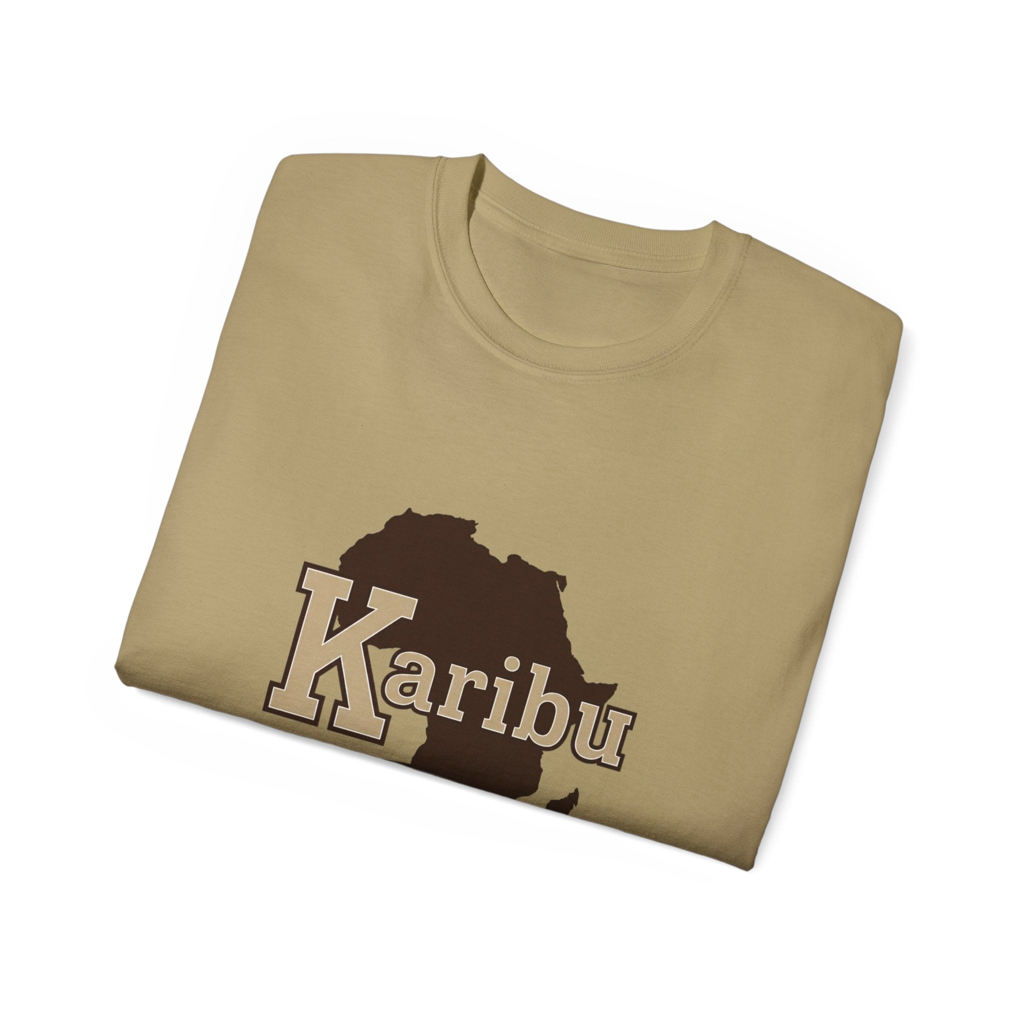 Karibu Africa Map T-Shirt — Est. 2018 Welcome Tee