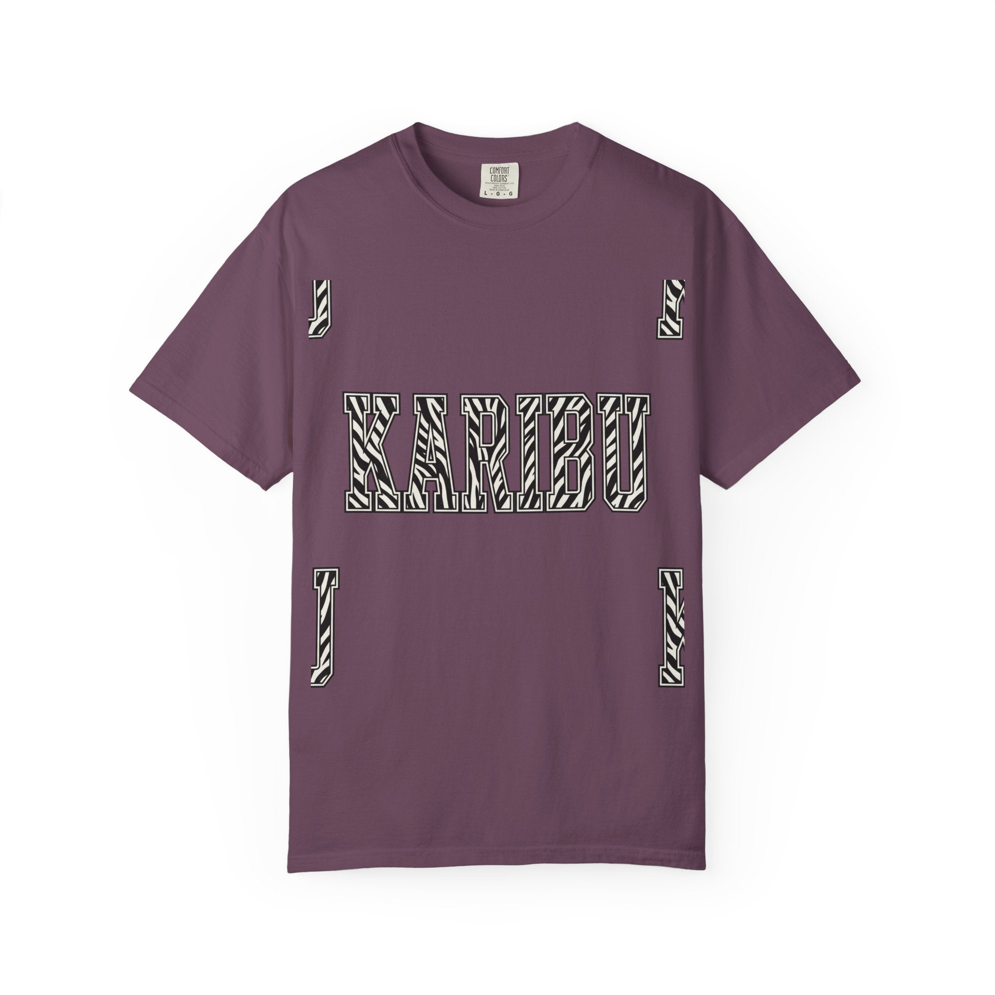 Karibu Zebra-Pattern T-Shirt