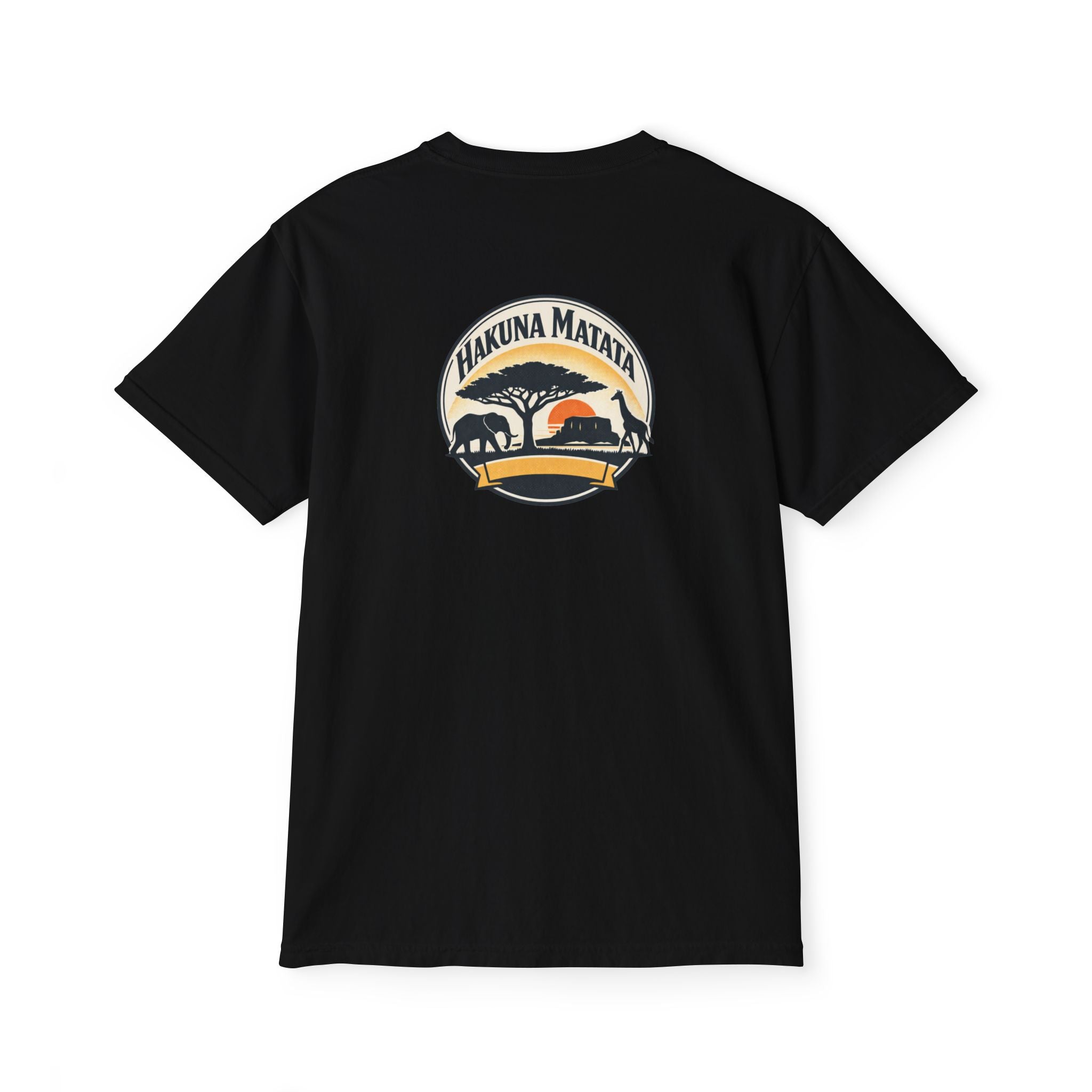 Hakuna Matata Pocket T‑Shirt — Retro Safari Graphic Tee