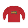 Long Sleeve Tee — "Karibu" Colorful Swahili Welcome Shirt