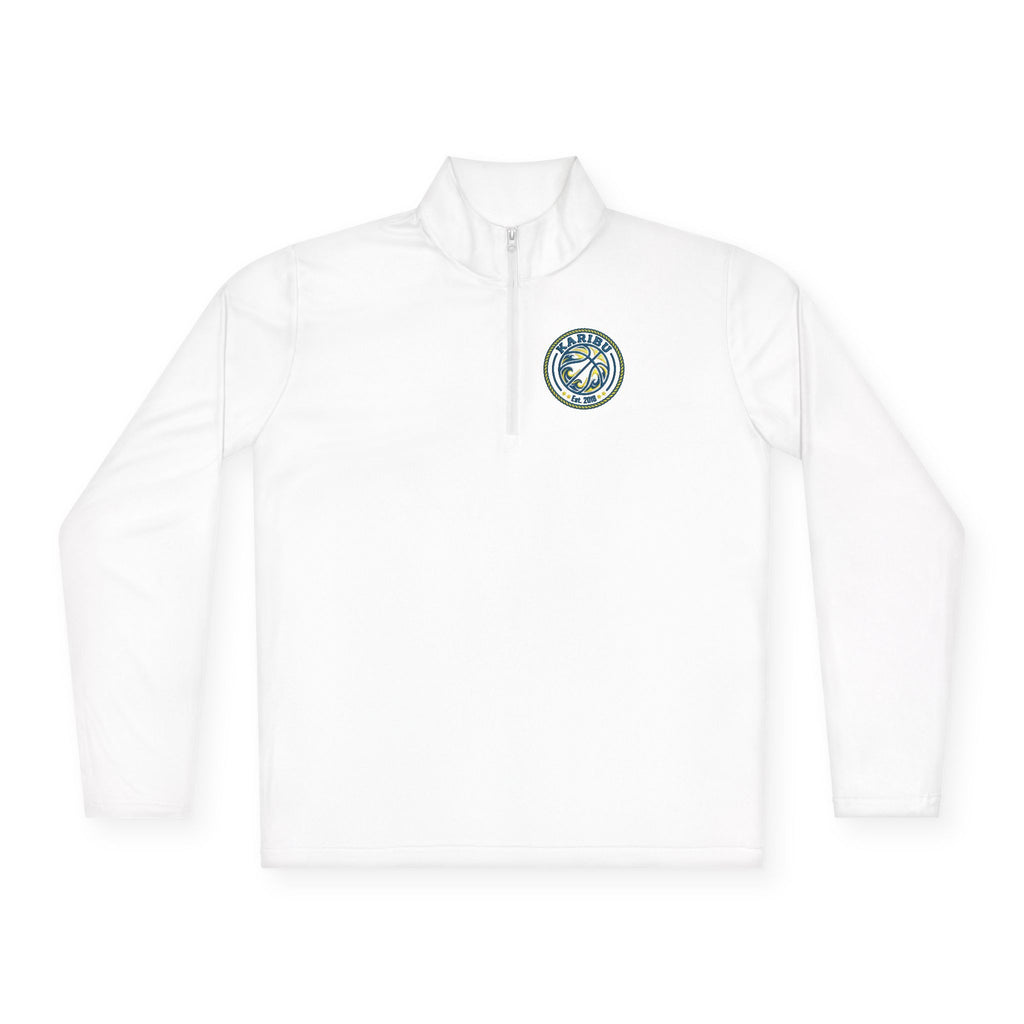 KARIBU Sports Basketball Quarter-Zip Pullover — Nautical Travel Vibe