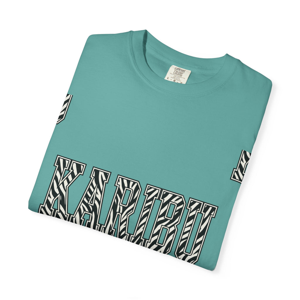 Karibu Zebra-Pattern T-Shirt