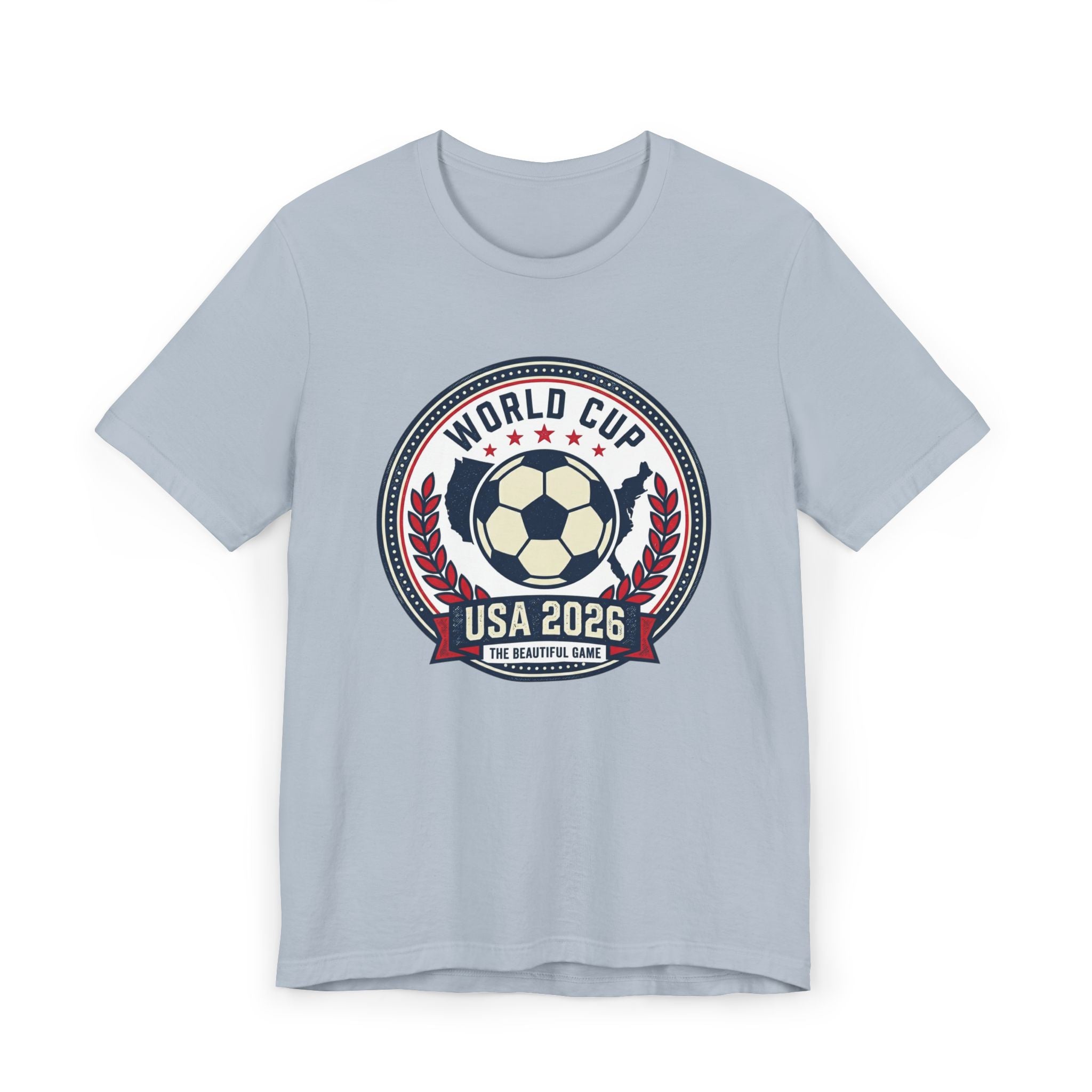World Cup USA 2026 Soccer T-Shirt – 'The Beautiful Game' Fan Tee