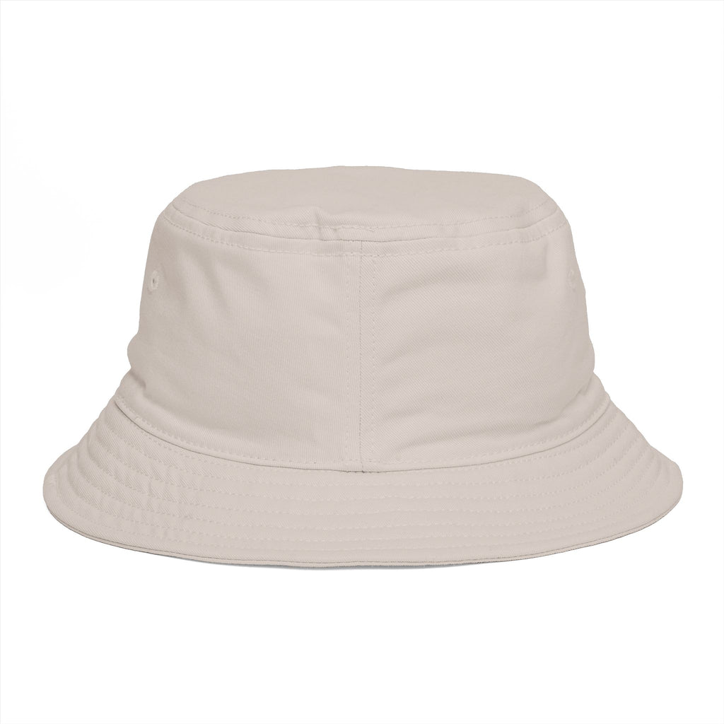 Tropical Palm Bucket Hat — Vintage Beach Sunset Design