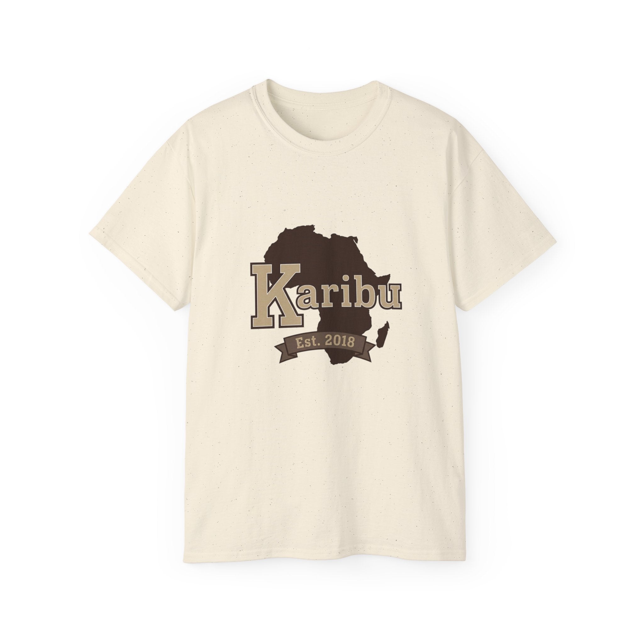 Karibu Africa Map T-Shirt — Est. 2018 Welcome Tee