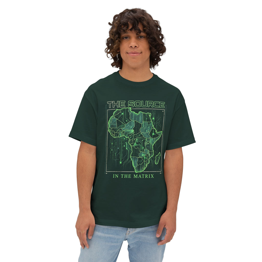 T-Shirt — "The Source: In the Matrix" Africa Tech Graphic Tee