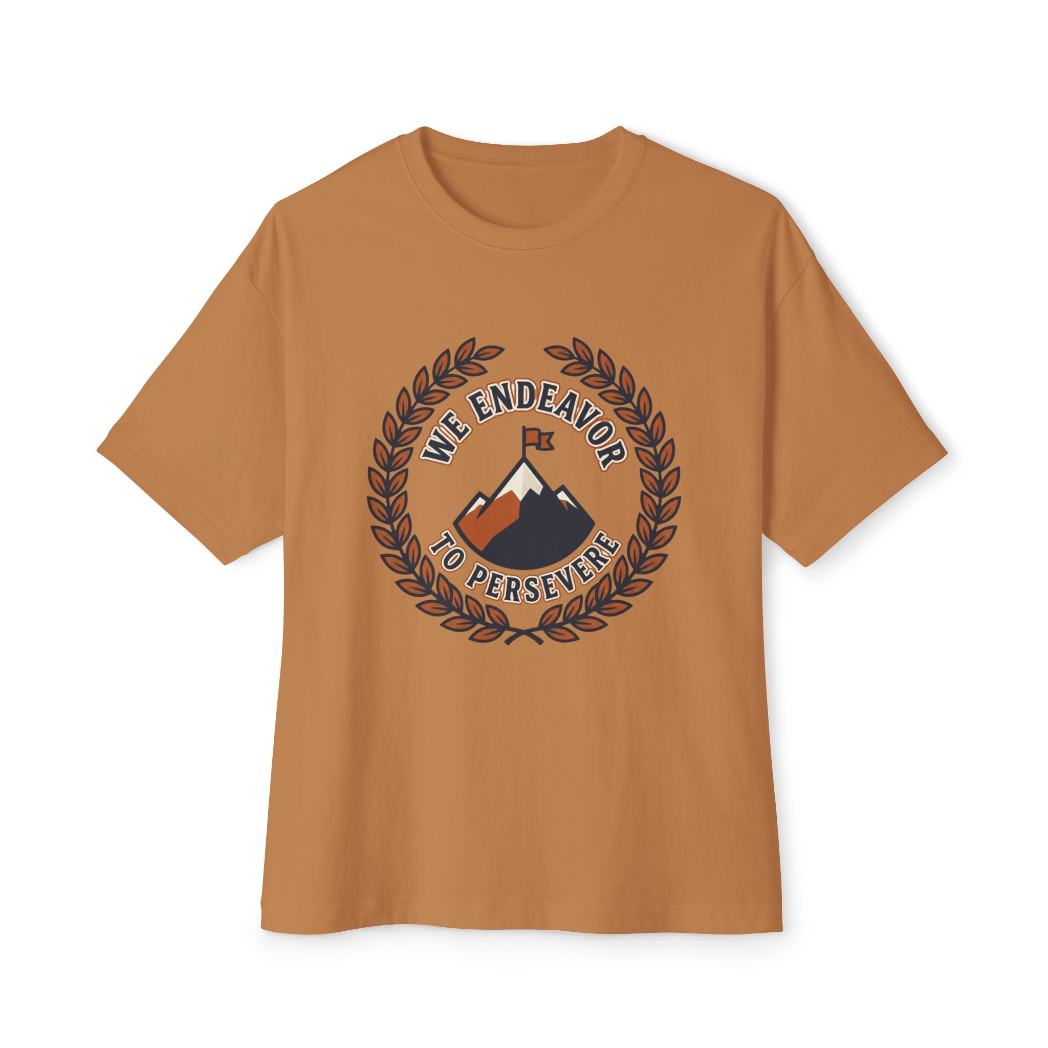 Persevere Mountain Tee — 'We Endeavor to Persevere' Inspirational T-Shirt