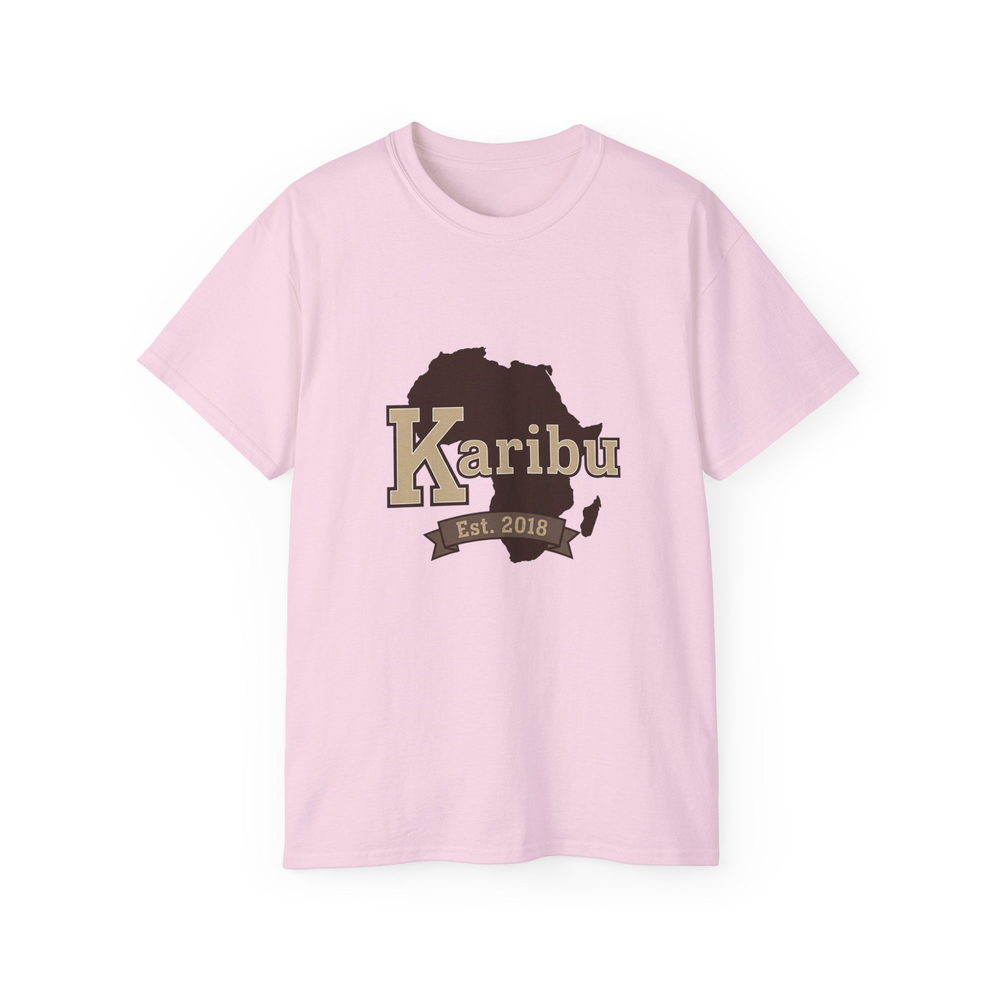 Karibu Africa Map T-Shirt — Est. 2018 Welcome Tee