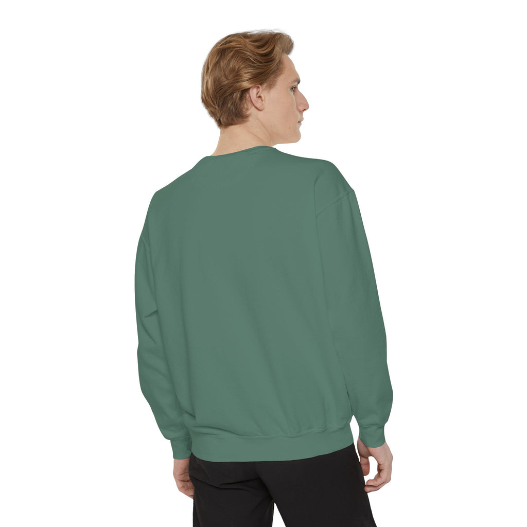 Karibu Crewneck Sweatshirt – Vintage Collegiate Est. 2018 Garment-Dyed Pullover