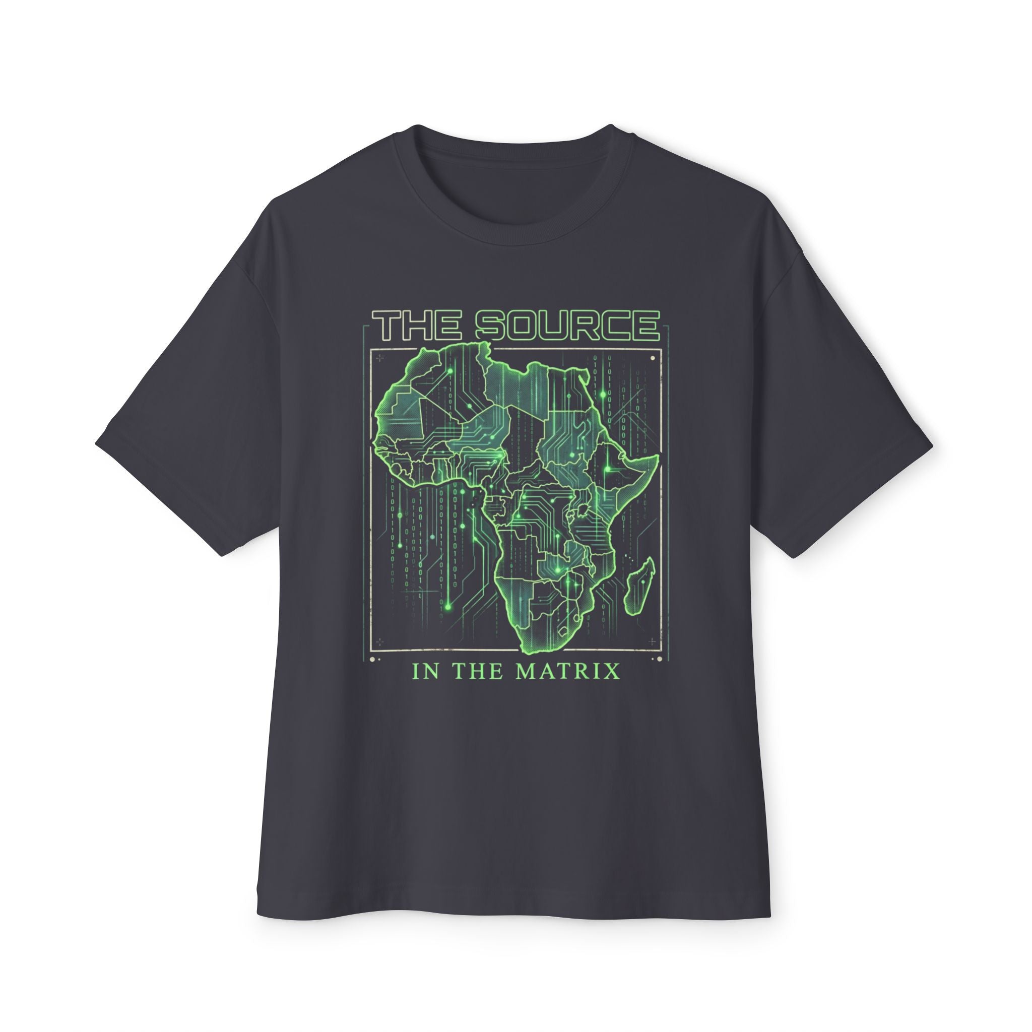 T-Shirt — "The Source: In the Matrix" Africa Tech Graphic Tee