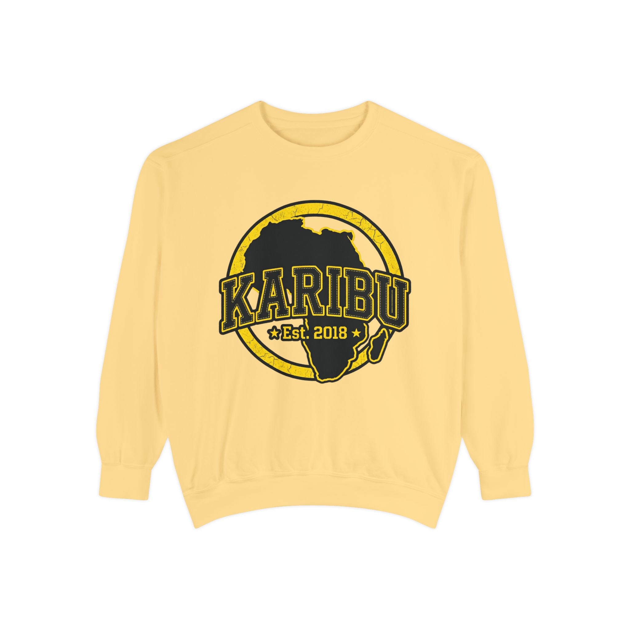 Karibu Est. 2018 Africa Logo Sweatshirt