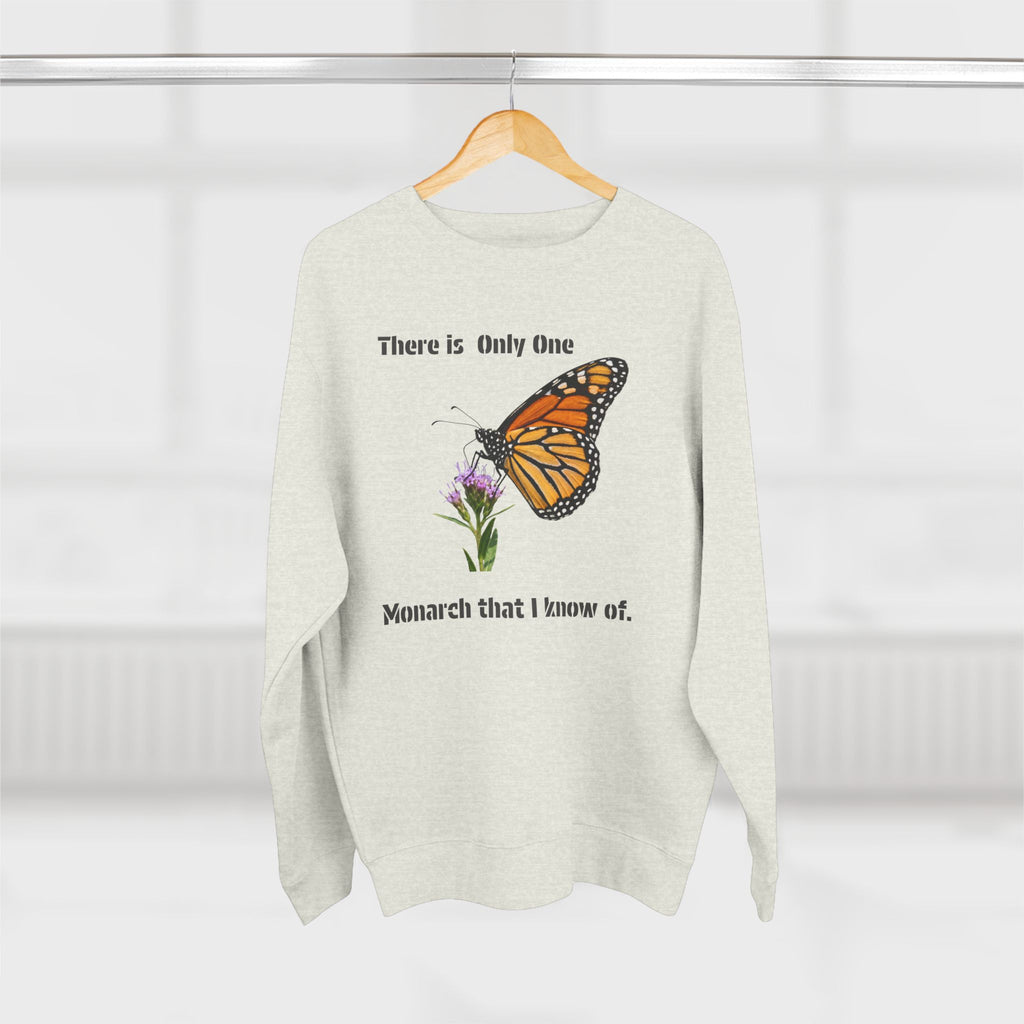 Monarch That I Know Of Sweatshirt — Butterfly Garden Crewneck