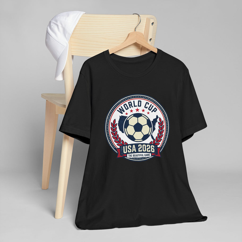 World Cup USA 2026 Soccer T-Shirt – 'The Beautiful Game' Fan Tee