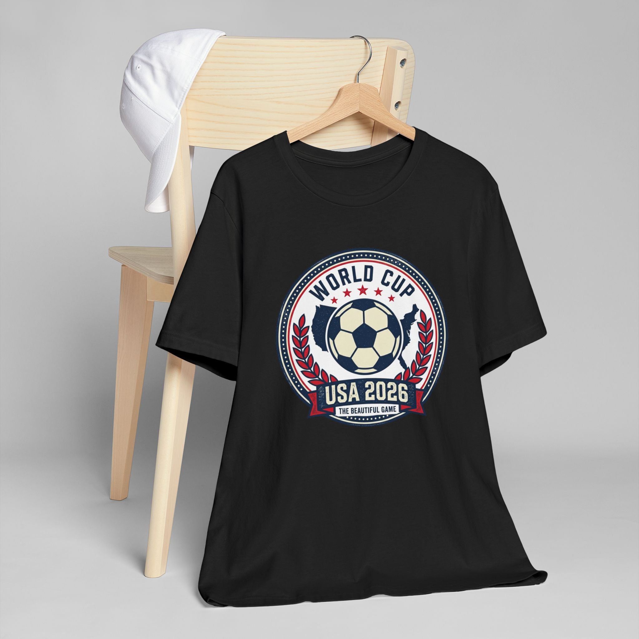 World Cup USA 2026 Soccer T-Shirt – 'The Beautiful Game' Fan Tee