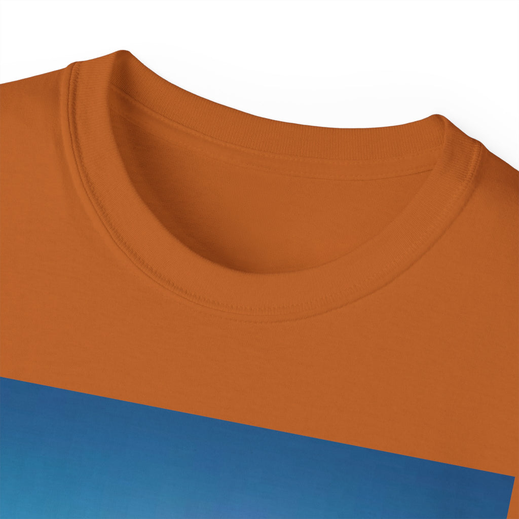 Retro Sunset Road T-Shirt — Neon Palm Beach Vibe