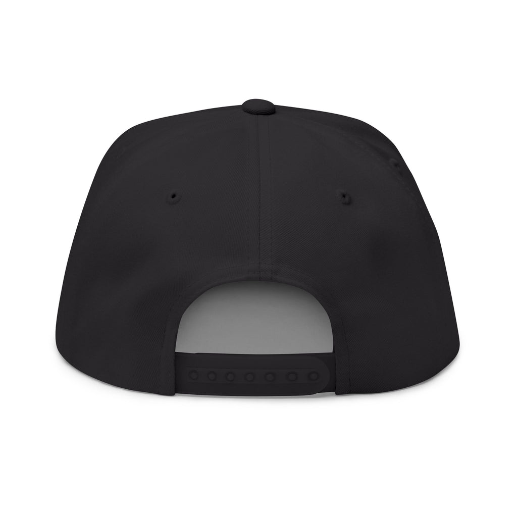 Karibu Embroidered Flat Bill Cap — African Safari Patch Snapback